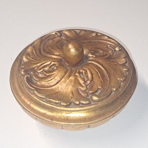 Vintage Gold Decorative Box